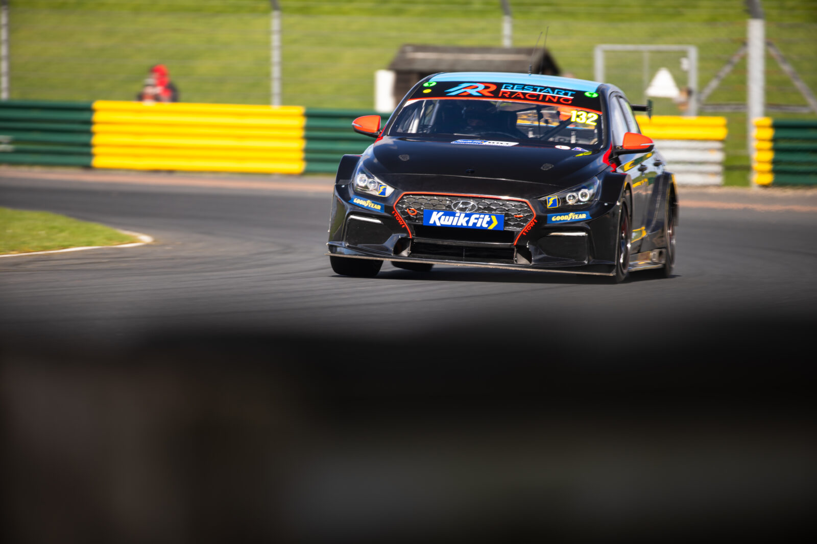 Restart Racing BTCC Car on track at Croft